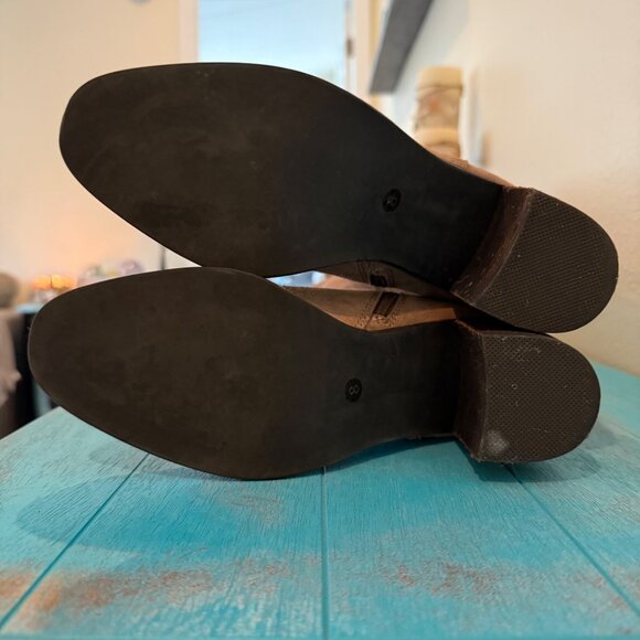 Jeffery Campbell Women's Brown Suede Boho Slouch Cottage OTK Boots Size 8 - Picture 10 of 10